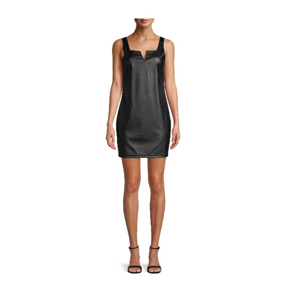 NWT No Boundaries Juinors' Pleather Dress